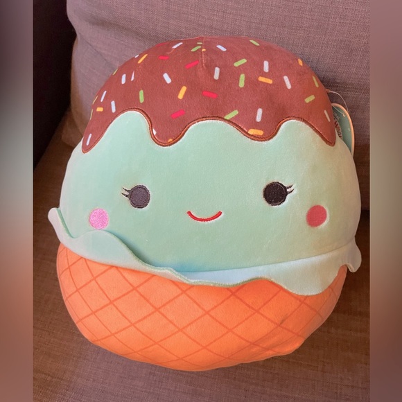 Squishmallows Toys Maya The Mint Ice Cream Cone Squishmallow Poshmark